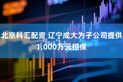 北京科汇配资 辽宁成大为子公司提供1,000万元担保