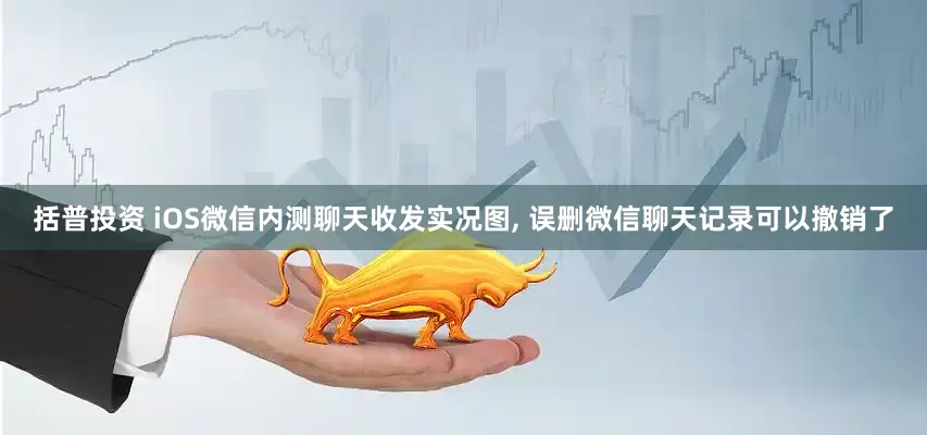 括普投资 iOS微信内测聊天收发实况图, 误删微信聊天记录可以撤销了
