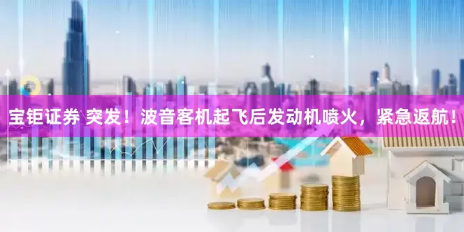 宝钜证券 突发！波音客机起飞后发动机喷火，紧急返航！