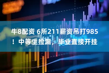 牛8配资 6所211薪资吊打985！中等生捡漏，毕业直接开挂